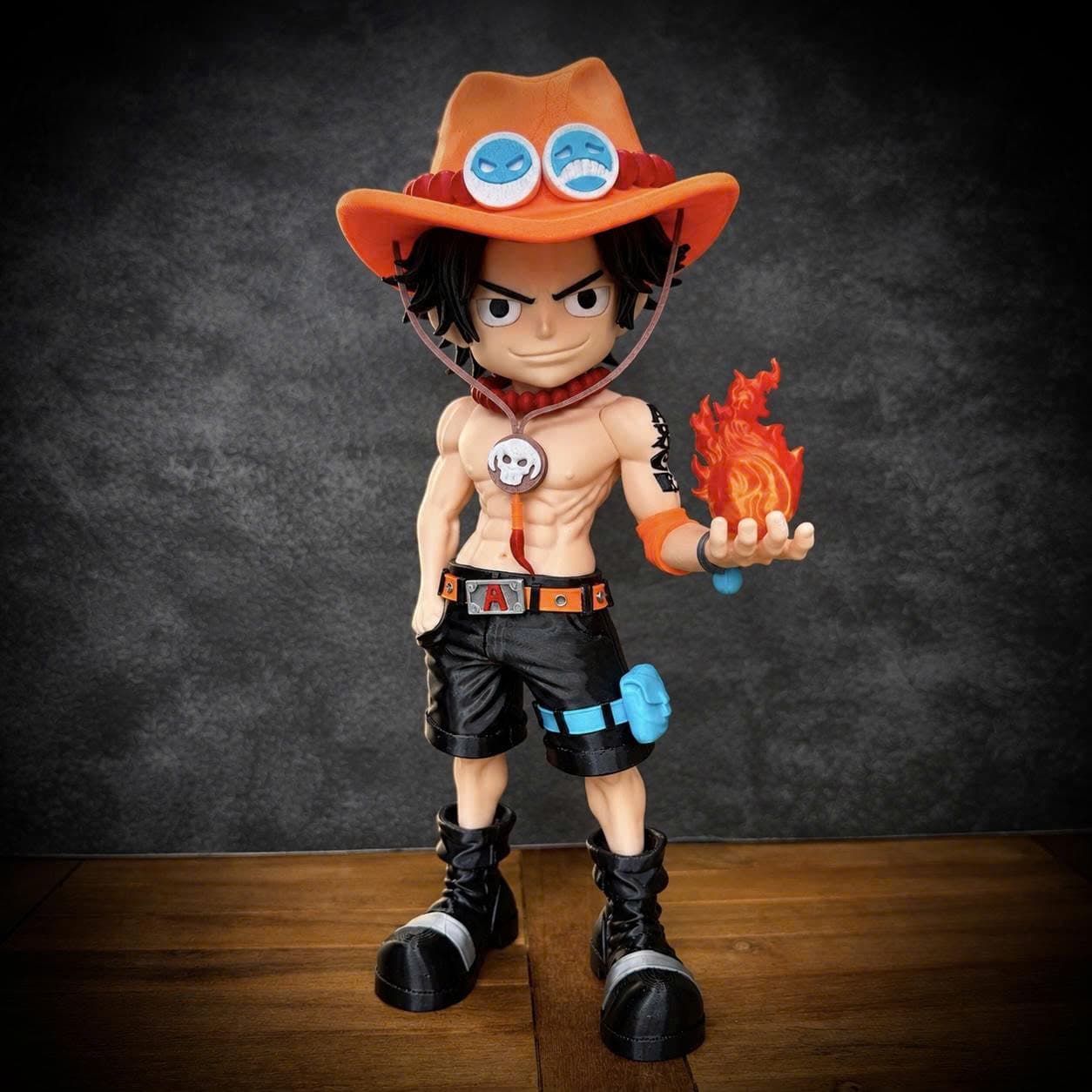 Ace (Cao 35cm) – Hỏa Quyền Bất Diệt | One Piece 🔥🏴☠️