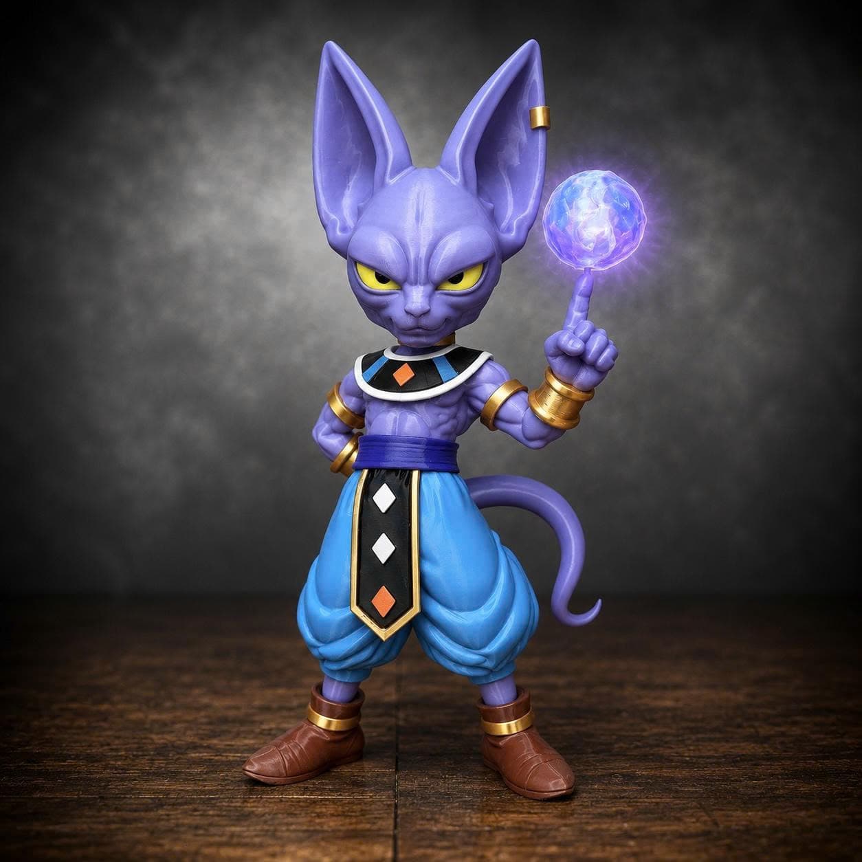 Beerus (Cao 30cm) – Thần Hủy Diệt Vũ Trụ ⚡🔥