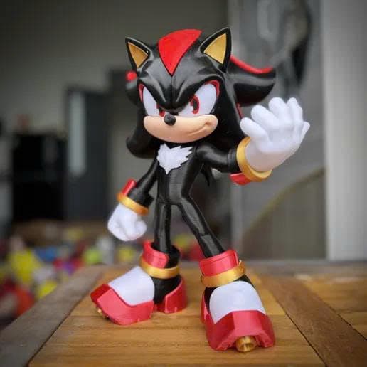 SHADOW (Cao 30cm) – HẮC NHÂN HUYỀN THOẠI SONIC” 🖤🔴⚡