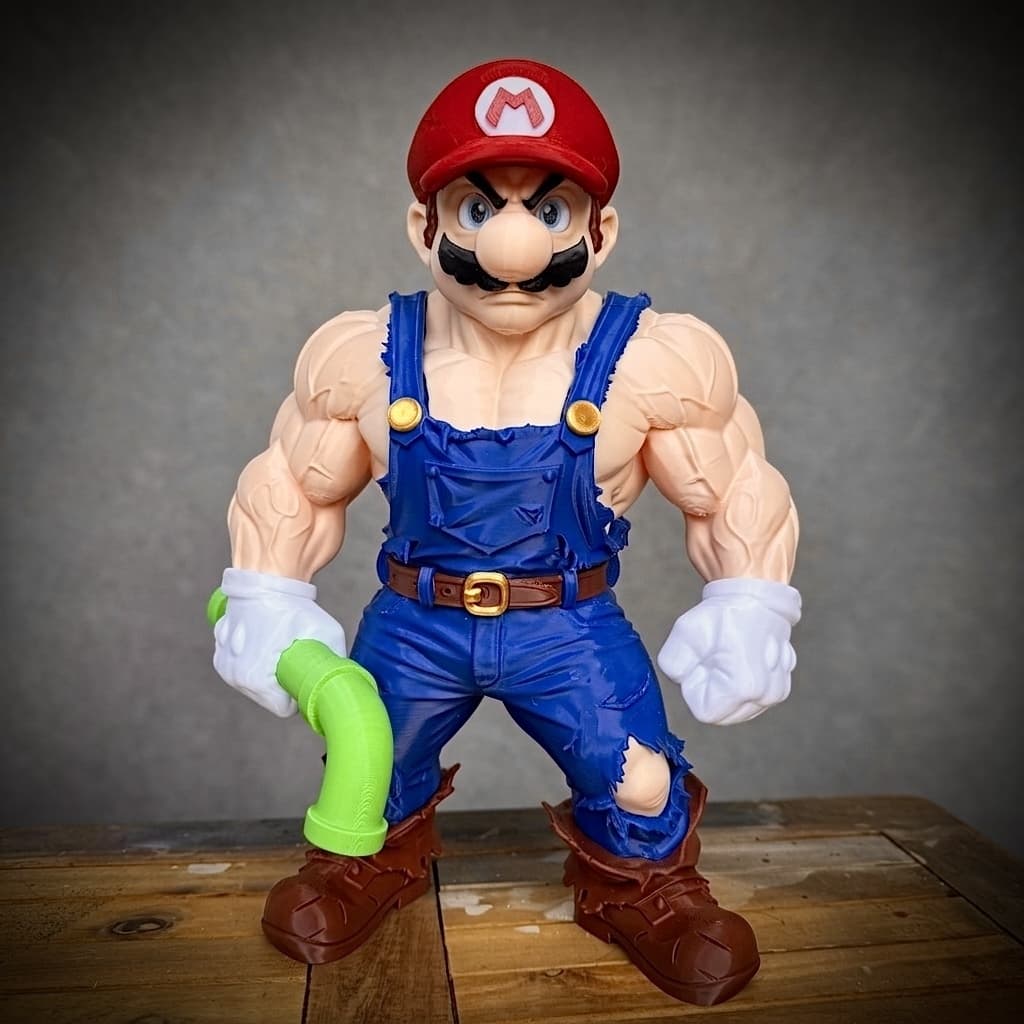 MUSCLE MARIO – KHI HUYỀN THOẠI TRỞ NÊN CỰC KỲ CƠ BẮP
