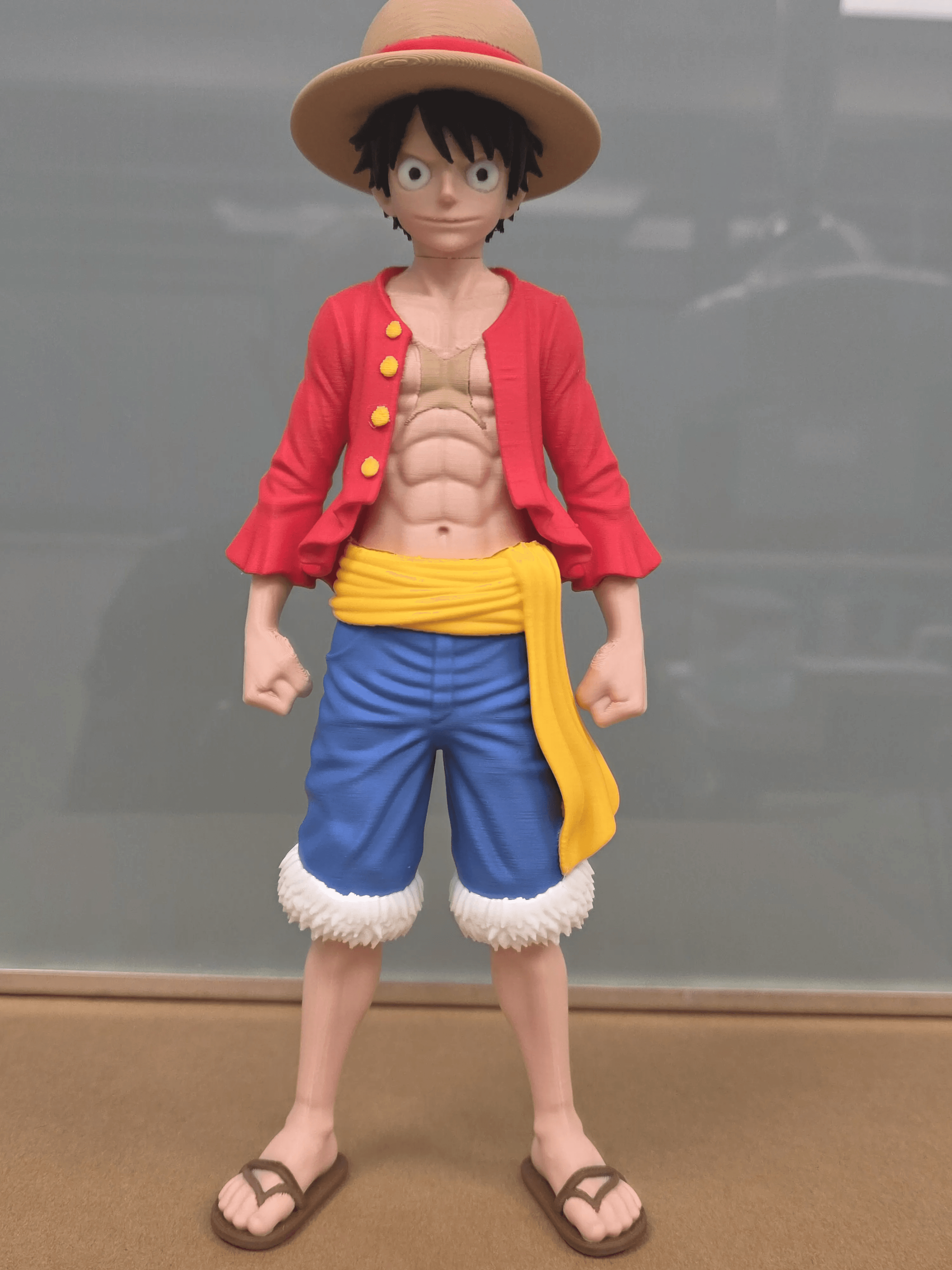 🏴☠️ MONKEY D. LUFFY (Cao 27cm) – THUYỀN TRƯỞNG MŨ RƠM HUYỀN THOẠI! 👒