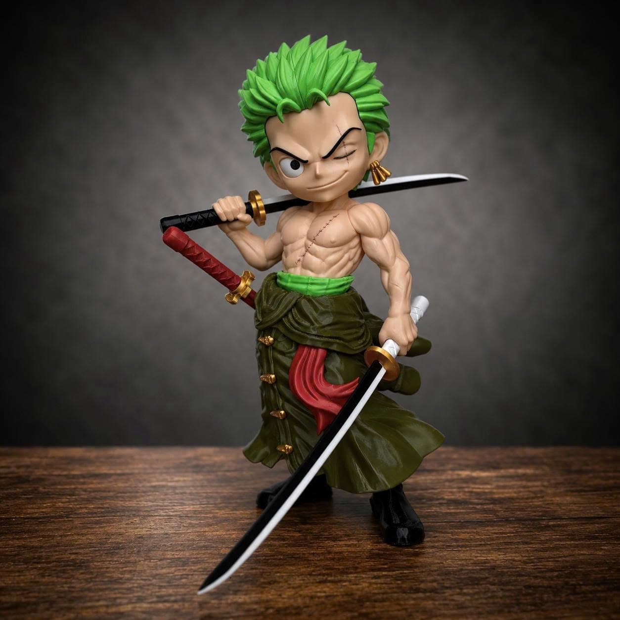 Zoro (Cao 32cm) – Kiếm Sĩ Tam Kiếm Huyền Thoại | One Piece ⚔️💚